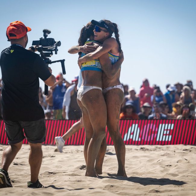 BLITZ LIVE with FIVB during 2025 Volleyball World Beach Pro Tour